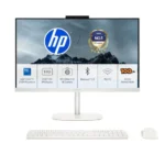 HP OmniStudio All-in-One, Intel Core 5 210H (i5 14th gen), (8GB DDR5, 512GB SSD) FHD, Anti-Glare, 23.8”(60.5cm), Win 11, Office 24, Cotton White, 4.98kg, Dual 3 W Speakers, FHD IR Camera, 24-cu0567in