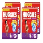 Huggies Complete Comfort Wonder Pants | Pant Style Baby Diapers XL Size, 68 Count | India’s Fastest Absorbing Diaper, Patented Dry Xpert Channel, Ideal for 12 to 17 Kgs (Pack of 2)