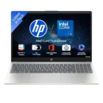 HP 15, Intel Core 5 120U (14th Gen) 8GB DDR4, 512GB SSD, FHD, Anti-Glare, Micro-Edge, 15.6”/39.6cm, Win11, M365(1yr)* Offic24, Silver,1.65kg, fd1444TU/fd1654tu, FHD Camera w/Shutter, Backlit Laptop