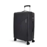KAMILIANT by American Tourister Savvy|Trolley Bag Check-in Large Size (80 cms) for Travel| Hard Case Polypropylene (PP) Suitcase|360° 8-Wheel Spinner Luggage Trolley|Combination Lock|Black
