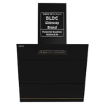 KOCHE LAURA 60 cm BLDC Chimney Kitchen with FREE Duct Pipe | 1650 cmh Suction | Filterless Heat Auto-Clean | Gesture Control | Hydraulic Louvers | Low Noise | 12 Yr Motor & 2 Yr Product Warranty