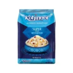 Kohinoor Super Value Basmati Rice, 1.25 Kg (25% Extra)| Authentic Long-Grain Basmati Rice (Up to 20 mm) | Aromatic, Flavorful I Ideal for Pulao & Plain Rice