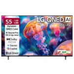 LG 139 cms (55 inches) Mini LED 4K Ultra HD (3840 x 2160) Smart webOS QNED Mini LED TV 55QNED65BLA 2026