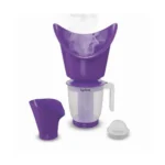 Lifelong LLS63 Face, Nose and Cough Steamer | 3 in 1 Plastic Steam Vaporizer | Nozzle Inhaler, Facial Sauna and Facial Steamer Machine for Adults and Kids (1 Year Warranty, Purple)