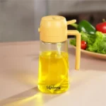Lifelong Glass Dispenser Bottle | Spray Bottle for Cooking | 350ml Mini Container for Kitchen | Sprayer for Air Fryer | Cooking Liquid Spray with Glass Bottle for Home Use (LLOS450)