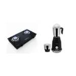Lifelong LLGS10 Glass Top, 2 Burner Manual Glass Gas Stove