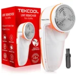 Lint Remover for Clothes TEKCOOL Lint Remover, Fabric Brush, for Woolen Sweaters, Clothes, Shirts, Jackets, Burr Remover, Pill Remover from Carpets, Curtains.