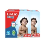 LuvLap Pant Style Baby Diapers, Newborn (NB) For babies of upto 5kg,