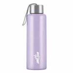 MILTON Glim 1000 Stainless Steel Water Bottle 920 ml, Single Walled, ISI Certified I Leak Proof Lid, Rust Proof I For School, Office, Gym I Purple