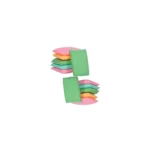 Multi-Purpose Plastic Sponge Juna Foam for Kitchen Utensil Scrubber Pad,Bartan ka Juna,Scratch Proof Juna for Dish Wash,Bathroom and Toilet Cleaning (Pack of 12)