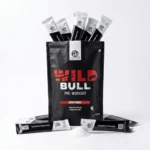 MuscleTrail Wild Bull Pre-Workout Supplement Powder | Explosive Energy, Focus & Endurance | Muscle Pump Formula | Gym & Fitness Booster for Men & Women (14 Sticks Pack, Berry Punch)