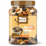 NUTBAR Premium Panchmeva Mix Dry Fruits | Panchmeva Dry Fruit Mix with Almonds, Cashews, Raisins, Dates, & Black Raisins | Assorted Nuts & Dry Fruits | Healthy Snack Mix
