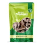 NutriOrganics Arjun Ki Chaal – 400 Gm Dried- Arjuna Tree Bark – Raw | Lowers Bad Cholesterol