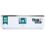ONIDA 1.5 Ton 3 Star, New Star Rated, Inverter Split AC (Copper, Convertible 5-in-1, Fast Cooling at 55 °C, Deep Frost Clean, Turbo Flush Technology, IR193OMSE,White)