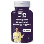 OYB Ashwagandha Tablets – 500mg Standardized Extract, Ayurvedic Adaptogen for Stress Relief & Energy Support | Ashwagandha Supplement for Men & Women – 30 Capsules
