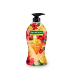 Palmolive Mindful Awake Body Wash, 750ml Shower Gel Single Pump Bottle, 100% Natural Orange & Hibiscus Extracts, pH Balanced Bodywash, Free of Parabens & Silicones