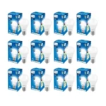 Philips Base E27 9-Watt LED Bulb (Pack of 12, Cool Day Light) (Cool Day Light)