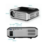 Play� Smart WiFi Projector Video HDMI USB Full HD 1080P Android Projector 5500 Lumens Projectors TV Home Theatre Beamer