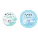 POND’S Light Face Moisturizer 200 ml, Daily Lightweight Non-Oily Cream with Vitamin E for Soft Glowing Skin, SPF 15 & POND’S Super Light Gel Oil Free Face Moisturizer 49g