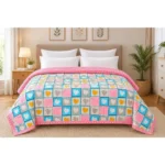 Reversible Summer Blanket, AC Comforter AC Blanket for Summer | AC Comforter Double Cooling Quilt Dohar Bed (Single 90 By 60 inch)