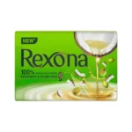 Rexona Coconut and Olive Oil Soap For Silky Smooth Skin(4 * 100g),Pack of 4