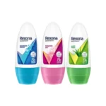Rexona Women Underarm Roll-On Deodorant Combo of 3 | Aloe Vera, Shower Fresh & Powder Dry Roll on (50ml Each)