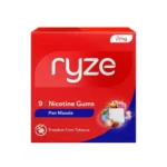 RYZE Nicotine Gum Variety/Trial Pack, 54 Count – (6 Flavors*9 Gums each) | Sugar-Free | FDA Approved | Smoking Cessation Support | Gentle on Throat
