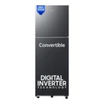 Samsung 256 L, 3 Star, Convertible, Digital Inverter Frost Free Double Door Refrigerator