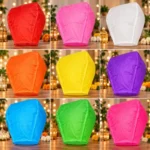 Sky Lanterns for Diwali Christmas New Year | Akash Deep, Pack 2