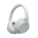 Sony WH-CH720N Active Noise Cancellation Wireless Bluetooth Over Ear Headphones with Mic, Adaptive Sound Control, Quick Charge, Up to 35Hrs Battery, Customized EQ- White