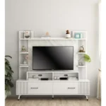 Spacewood Wall Unit | Alpine | 3 Year Warranty |Wall Unit Freestanding, TV Unit