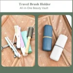 Square Travel Toothbrush Toothpaste Case Holder Portable Toothbrush Storage Plastic Toothbrush Holder for Traveling, Camping, Business Trip and School(1 Pcs, Multicolor)
