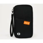 Storite RFID Blocking Travel Passport Holder Cover Case Travel Wallet Document Organiser (Black)