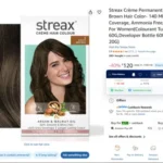 Streax Crème Permanent Hair Color 140ml