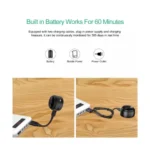 TECHNOVIEW 1080p Wireless WiFi Mini Security Camera,Magnetic Mount, Indoor/Outdoor Portable Camera with Low Light Vision, Motion Detection & Video Recording,Tiny Hidden Camera for Baby,Home (Black)