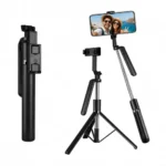 UNBREAKcable Selfie Stick Tripod Stand for Phone & Camera, 170CM/67 Inch Extendable Tripod with Bluetooth Remote, 360° Adjustable Phone Holder & Grip Handle for iPhone & Android, Vlogging & Travel
