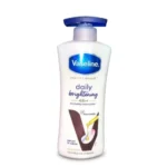 Vaseline Healthy Bright Body Lotion 400 ml, Daily Brightening Moisturizer with Sunscreen for Dry Skin, Gives Non-Greasy Glowing Skin – For Men & Women
