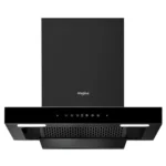 Whirlpool 75cm 1500 m3/hr Filterless Autoclean Kitchen Chimney with 11 Years Motor and 3 Years Comprehensive Warranty | Free Installation | Made In India | TAFL 75 HAC BK HOOD | Motion Sensor | Black