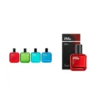 Wild Stone EAU DE Parfum Gift Set Men 4x30ml Edge, Ultra Sensual, Hydra Energy, Forest Spice & Wild Stone Ultra Sensual Perfume 30ml Men