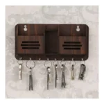 Wood Key Holder (8 Hooks, Multicolor)_3line 2box sk