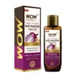 WOW Onion Black Seed Hair Oil – Controls Hair Fall – No Mineral Oil & Silicones – 200mL