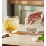 Yera Prima Zest Whisky/Scotch/Water Glasses- 345 ml Each -Set of 4 pcs| for Daily use & Gifting