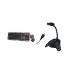 ZEBRONICS Transformer Gaming USB Keyboard and Mouse Combo,Braided Cable,Durable Al Body,Multimedia Keys